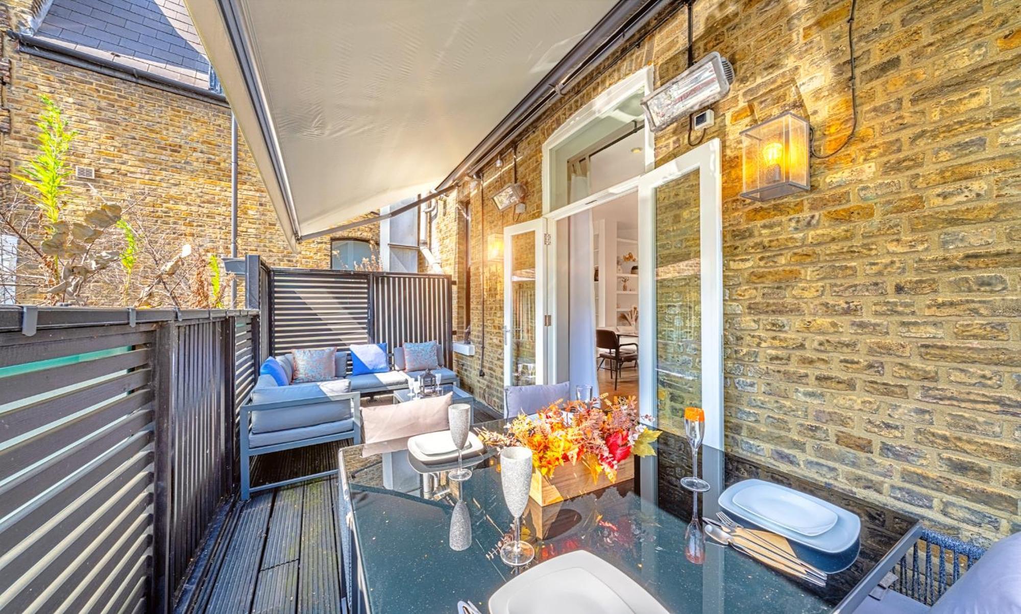 Designer Victorian Flat With Large Terrace Lejlighed London Eksteriør billede